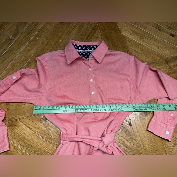 Mountain Khakis Jackson Hole Wyoming cotton shirt dress w/belt - medium - Picture 9 of 15